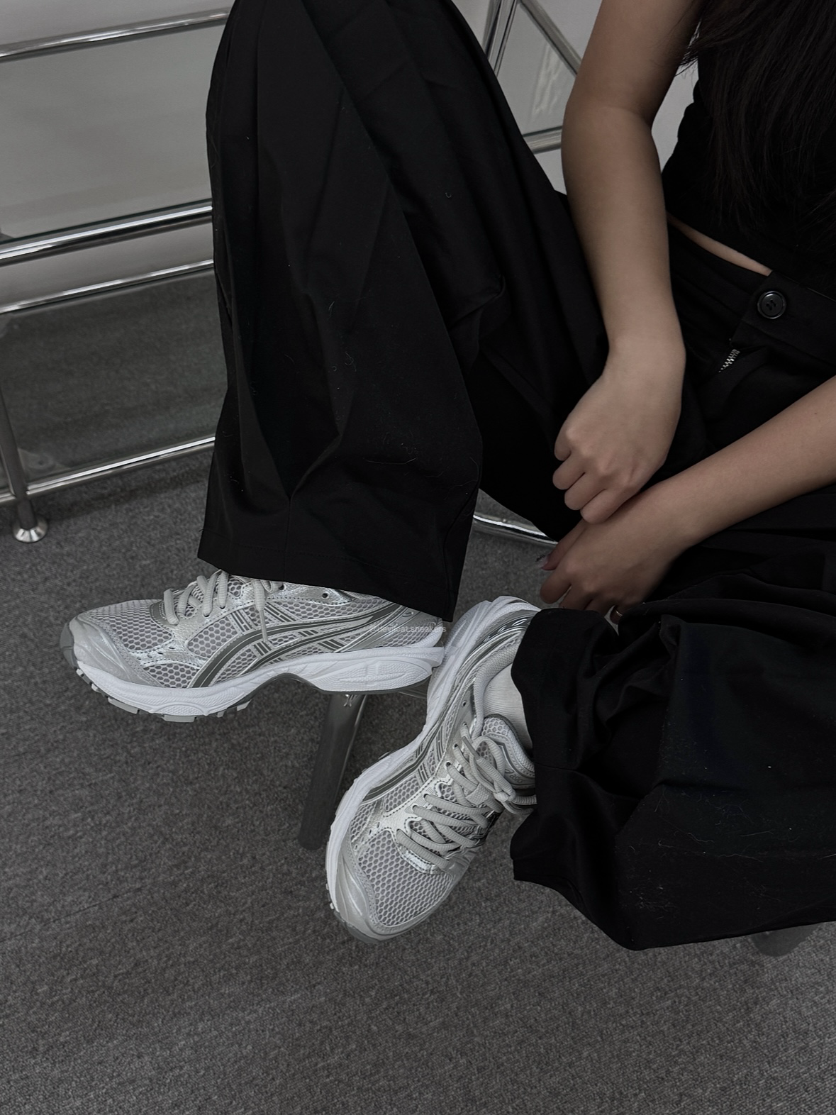 ASICS GEL-KAYANO 14 銀灰 液態銀 復古 男女同款 1202A056-021