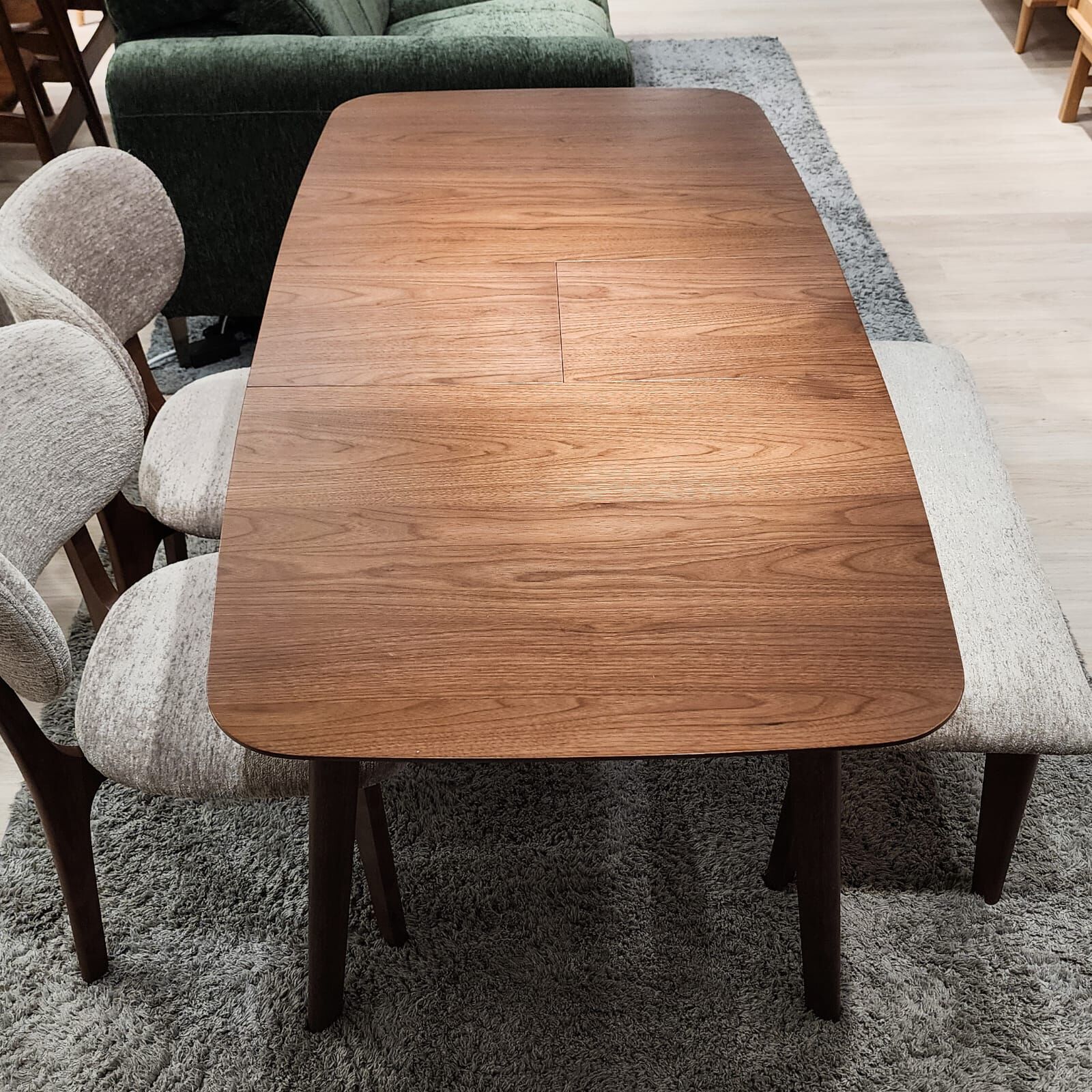 電話台 FAX台 天然木 Shim Craft｜S.T.F. 25 天板組-胡桃木