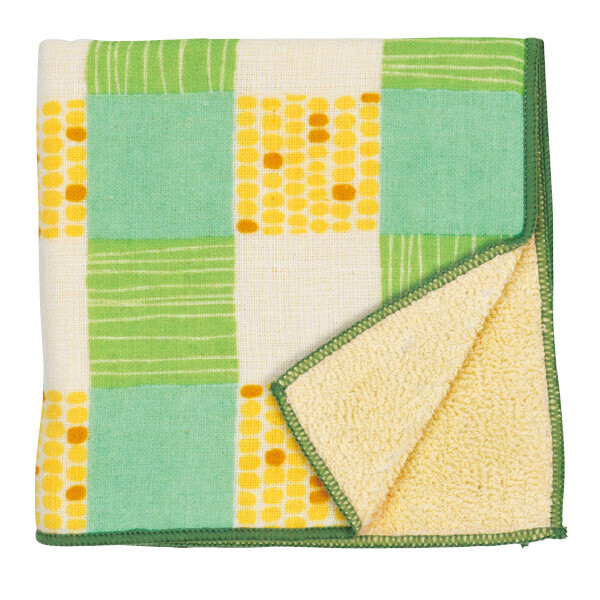 日式柔軟棉紗布雙層方巾 25x25 (日本製)