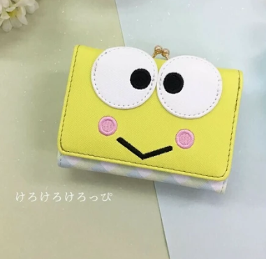 日本SANRIO金屬扣銀包 (非日本製)