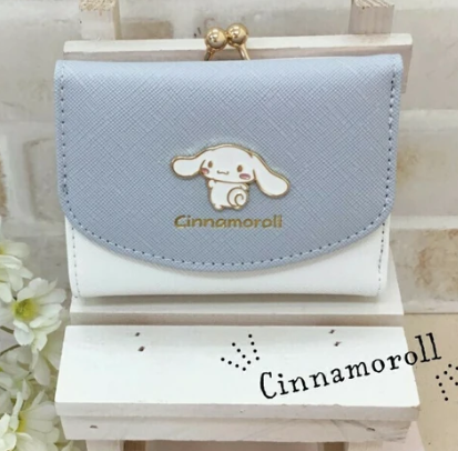 日本SANRIO金屬扣銀包 (非日本製)