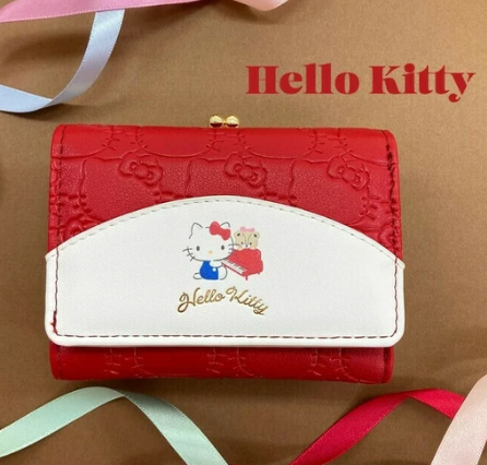 日本SANRIO金屬扣銀包 (非日本製)