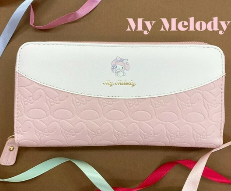 日本SANRIO拉鏈長銀包 (非日本製)