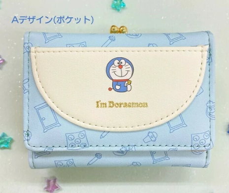 日本DORAEMON金屬扣銀包 (非日本製)