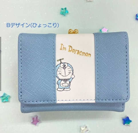 日本DORAEMON金屬扣銀包 (非日本製)
