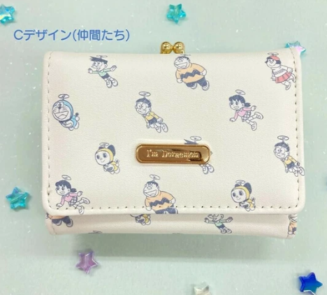 日本DORAEMON金屬扣銀包 (非日本製)