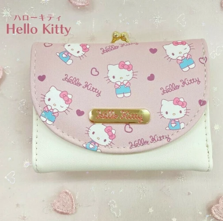 日本SANRIO金屬扣銀包 (非日本製)
