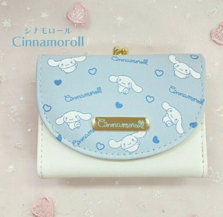 日本SANRIO金屬扣銀包 (非日本製)