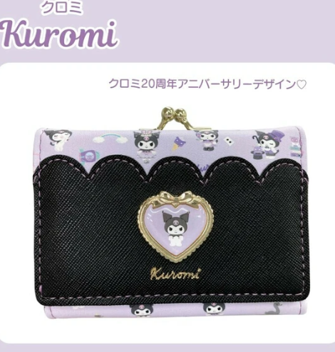 日本SANRIO金屬扣銀包 (非日本製)