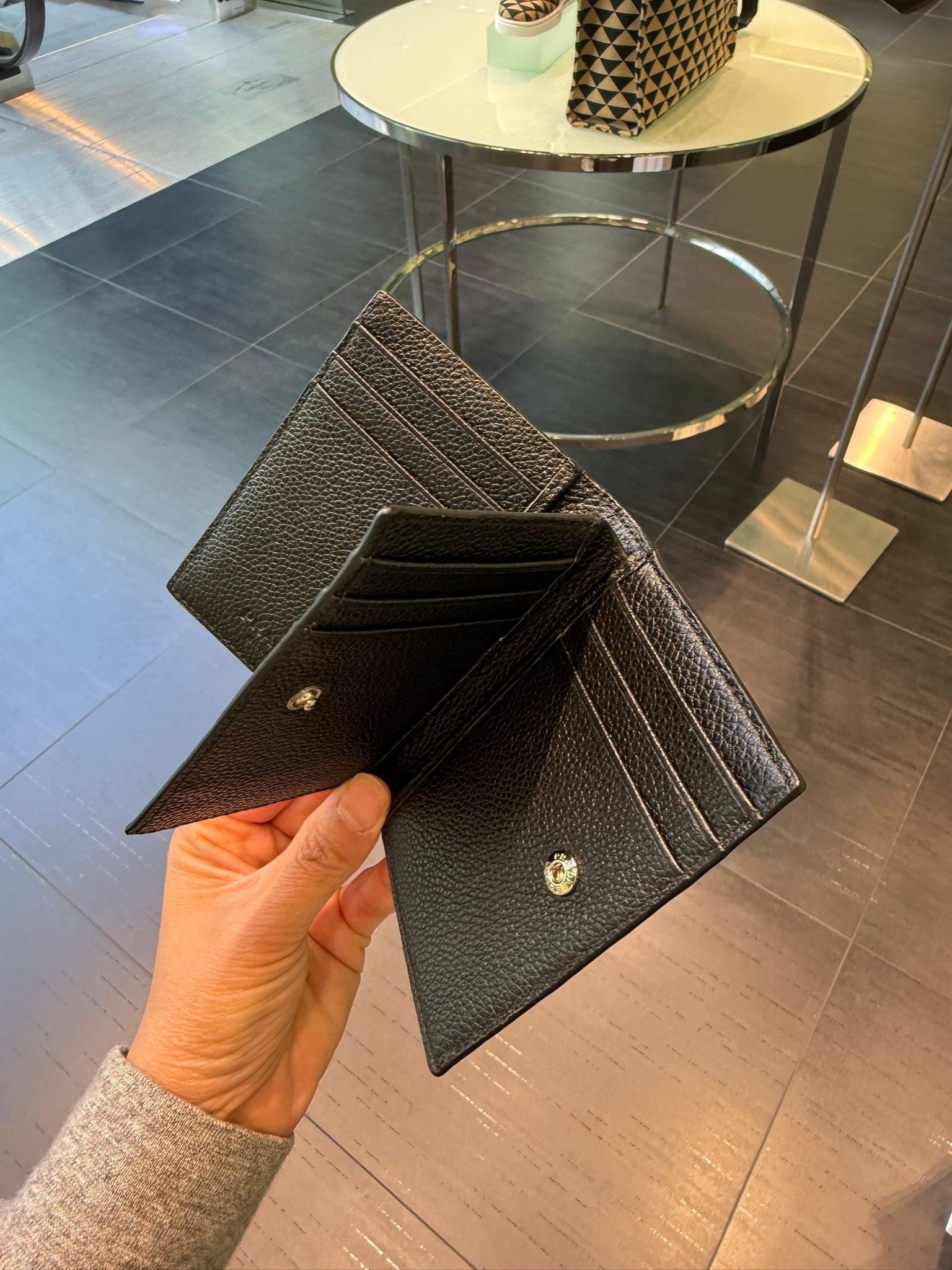 Prada Men 2 in 1 business cardholder black 2MC069