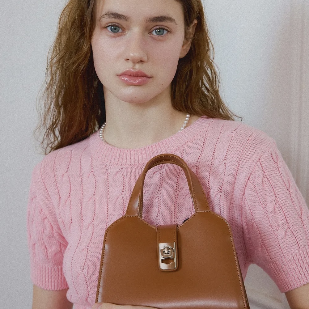 ELÉGANCE PARIS - SOFY（BROWN）