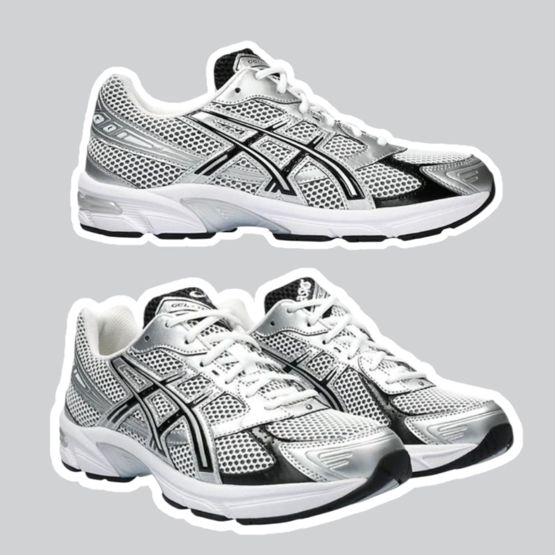 「快速出貨」Asics GEL-1130 液態銀 銀黑 休閒鞋 男女鞋 1201A933-100