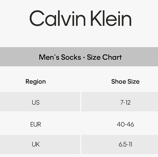 【預購】Calvin Klein G072115 男裝襪系列6對裝