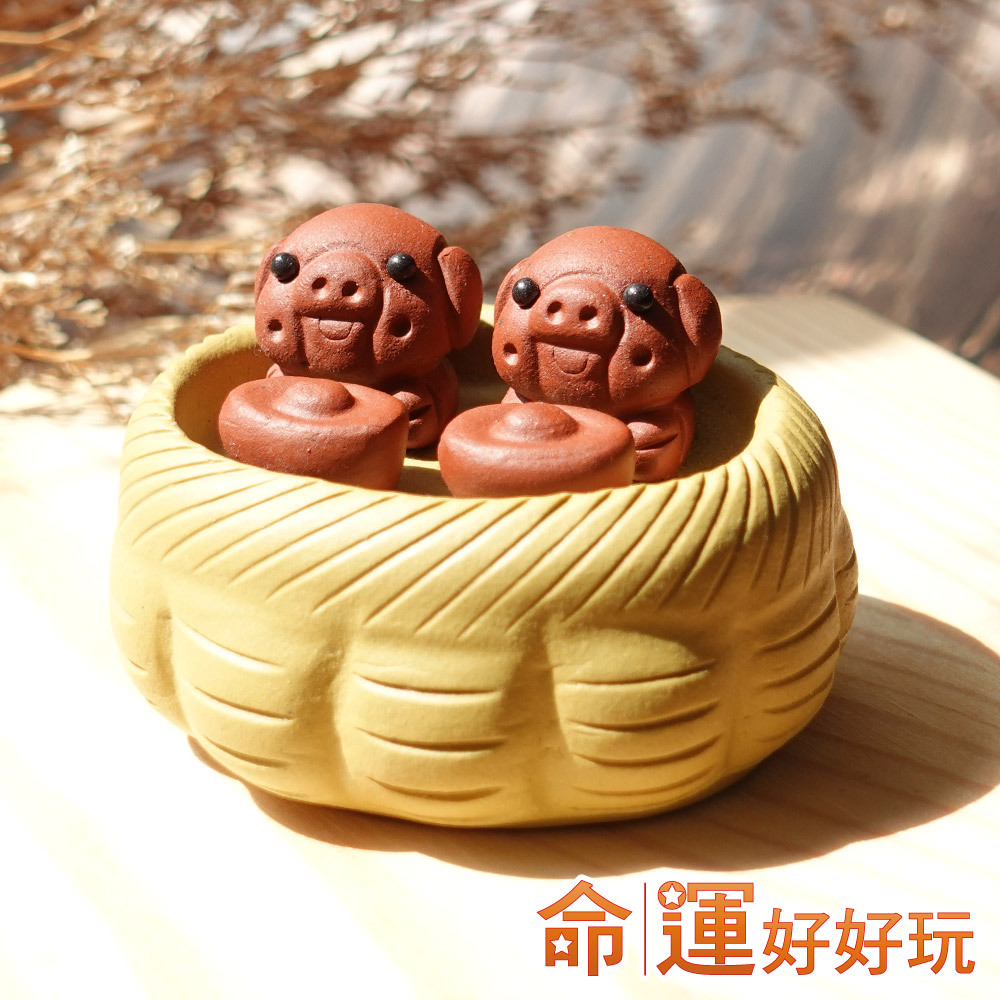 【命運好好玩】財福雙盈豬寶擺件(廠商直出)