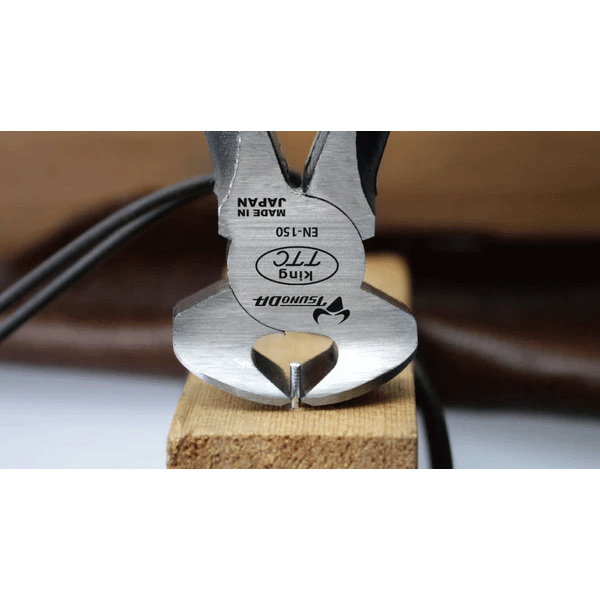 日本製 TTC 角田｜150mm 膠柄強力 虎頭鉗 拔釘 喰切 拔釘鉗 頂切鉗 鉗子 剪 切斷｜EN-115