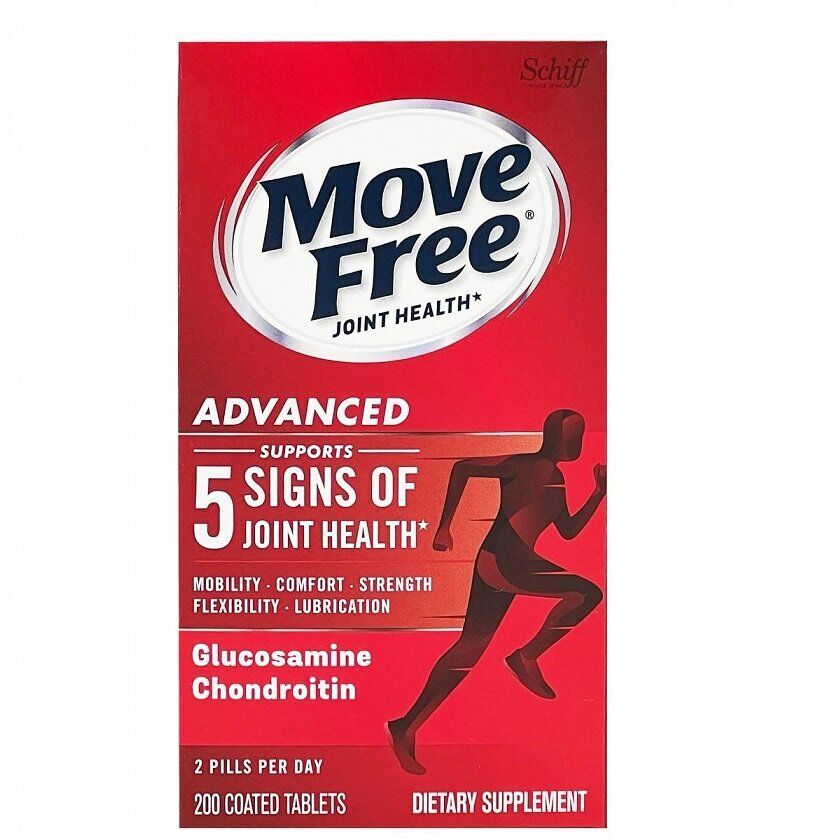 益節 - 美國維骨力 胺基葡萄糖胺 軟骨素 200粒 [平行進口]