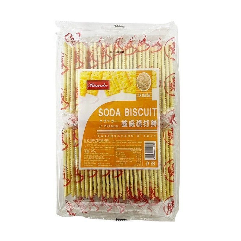 鐵尺 - 鐵尺 - 梳打餅 540g(芝麻)