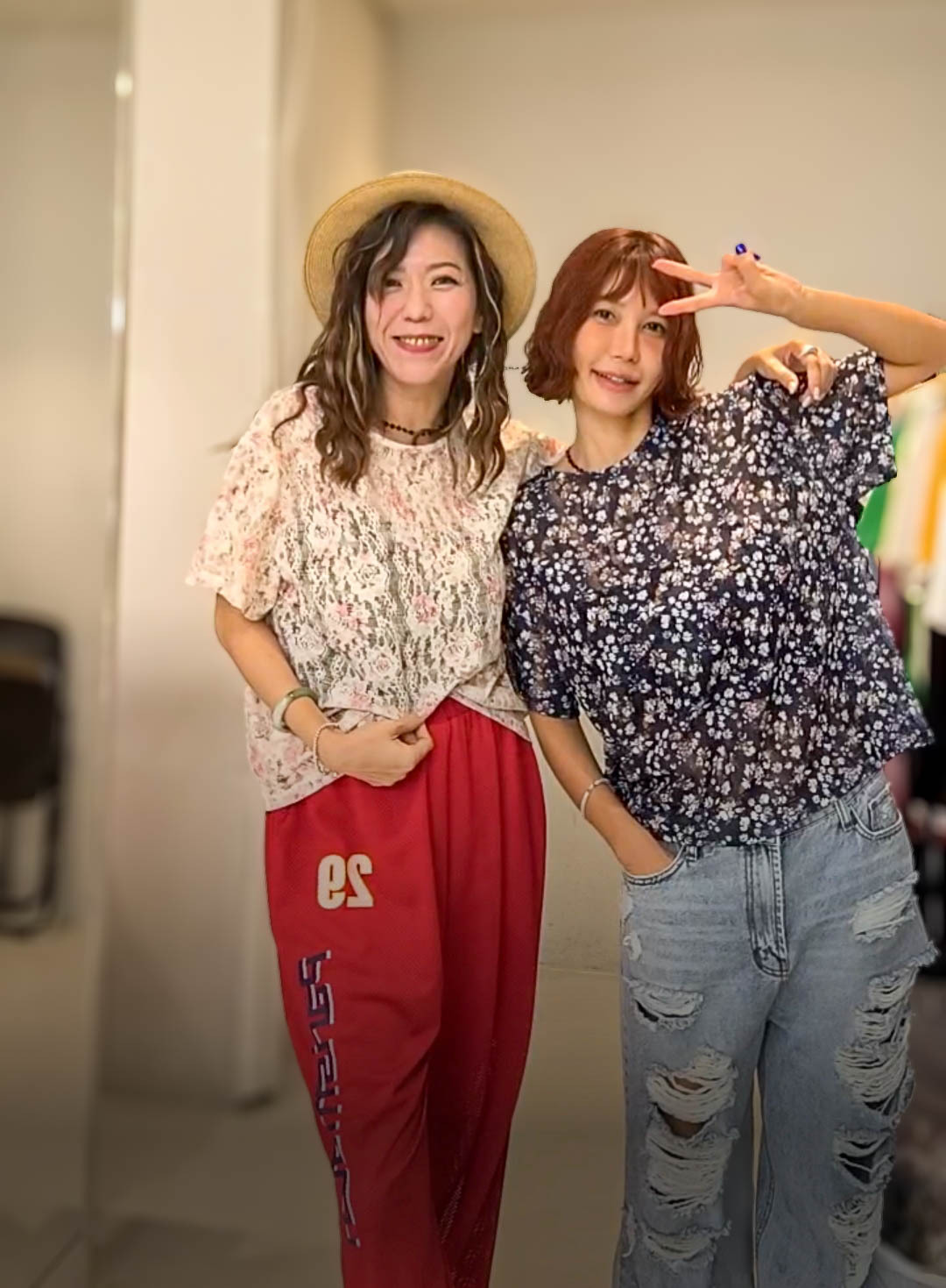🥰PM_K2889  ▶️花花上衣 👉B:112cm L:58cm👈
