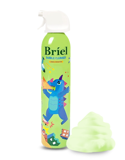 Briel Bubble Cleanser (Green Monster) 300ml - Melon