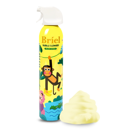Briel Bubble Cleanser (Yellow Jungle) 300ml - Banana