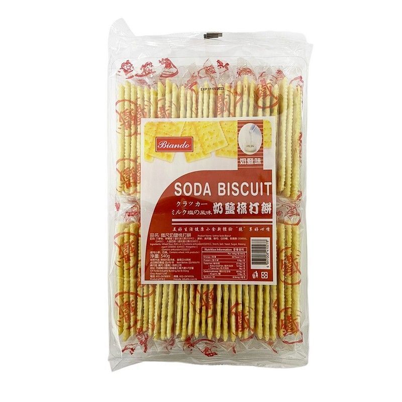 鐵尺 - 鐵尺 - 梳打餅 540g(奶鹽)