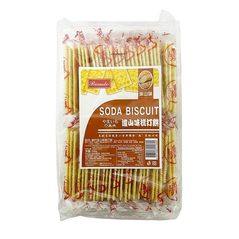 鐵尺 - 鐵尺 - 梳打餅 540g(淮山)