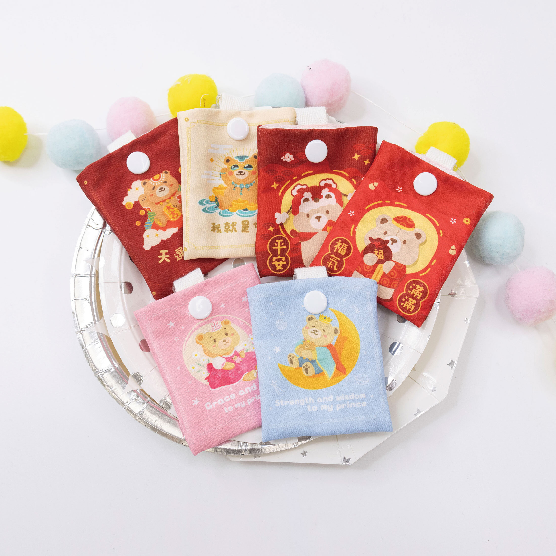 【JB0485】MIT福星幸運兒純棉平安福袋＊六款