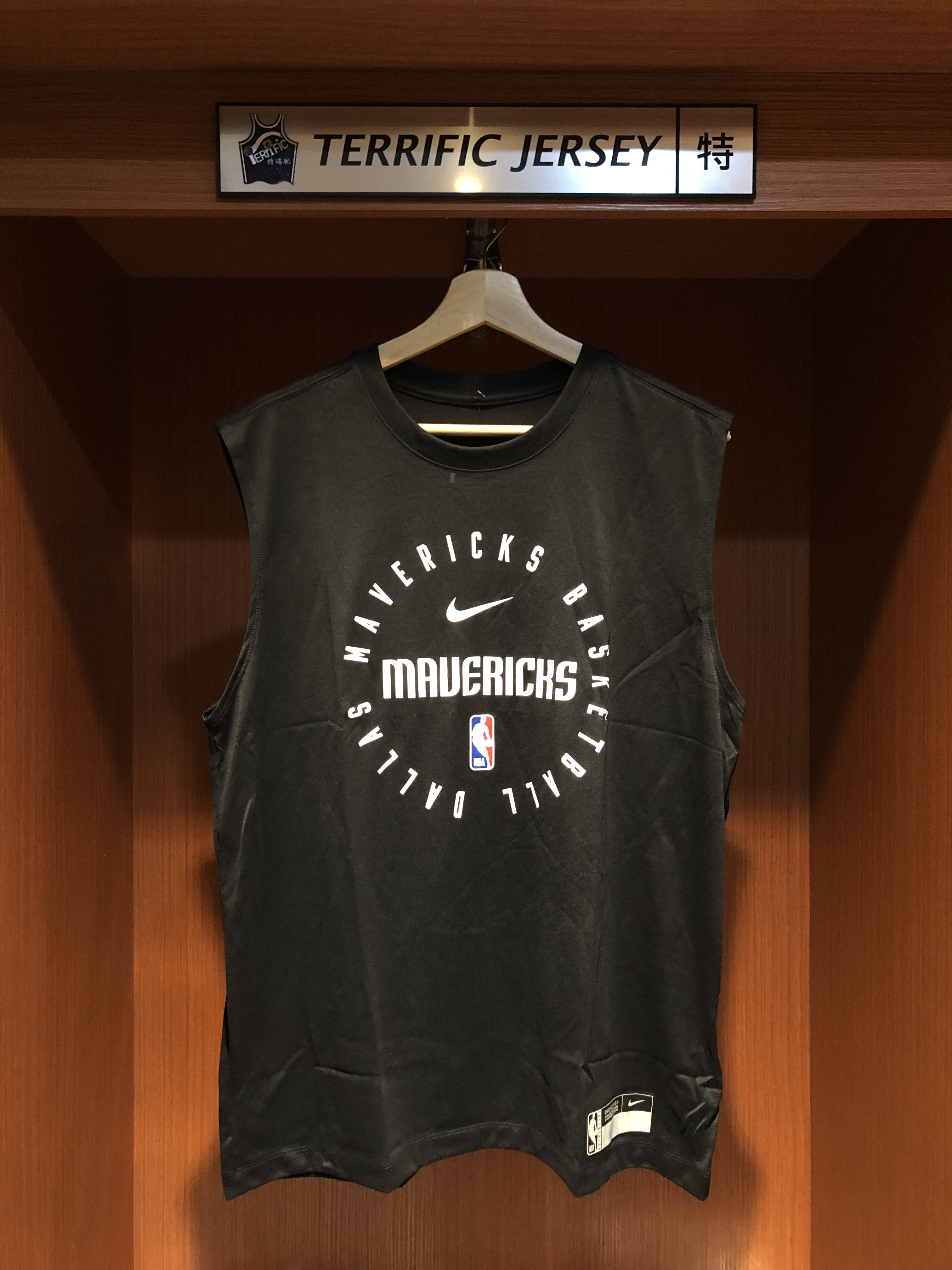 NBA背心 Dallas Mavericks 達拉斯小牛 黑 24-25 熱身背心 球員實穿款 Nike Practice Tank Top 排汗背心 全新