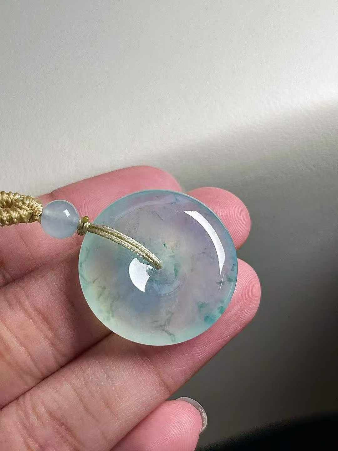 712343 翡翠平安扣 (25.8mm直徑)