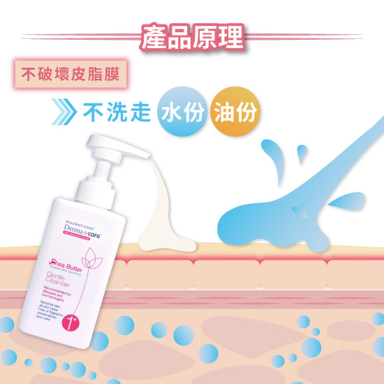 Derma+care 1+產品成分圖