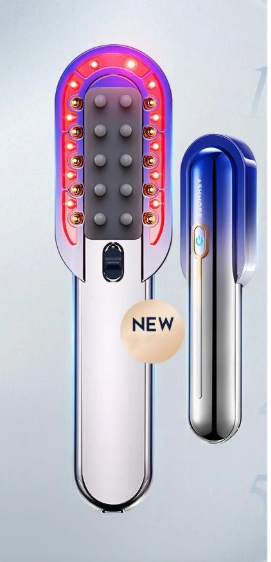 ASHMORE 射頻防脫髮生髮頭皮護理電動梳子 (一年保養)