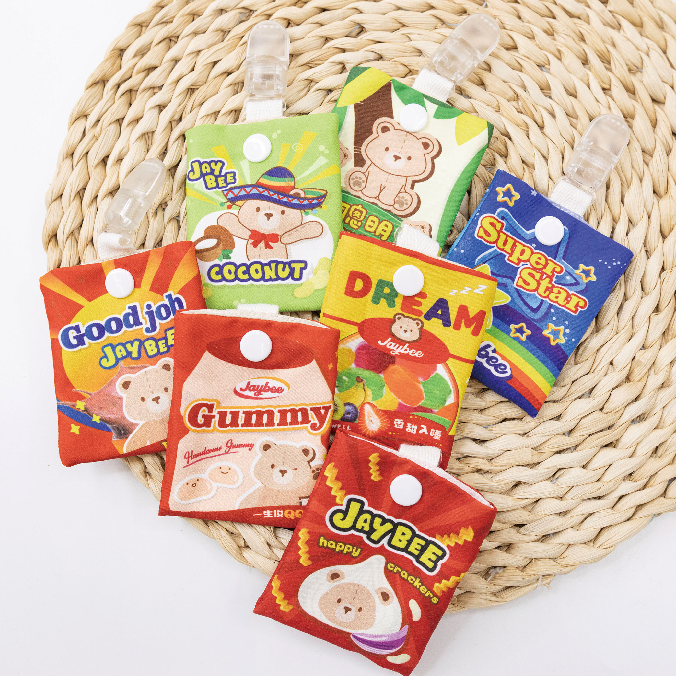 【JB0486】MIT懷舊零食純棉平安福袋＊七款