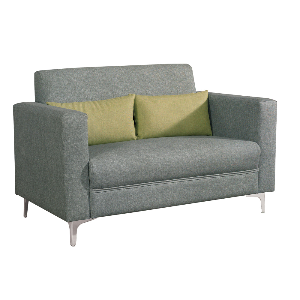 塔柏二人座皮沙發/雙人座/二人座沙發椅-贈抱枕(兩色可選)