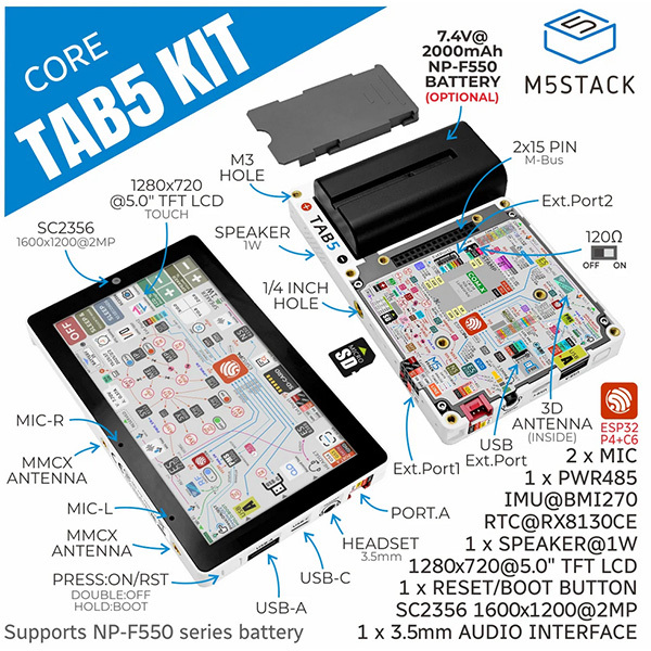 M5Stack Tab5