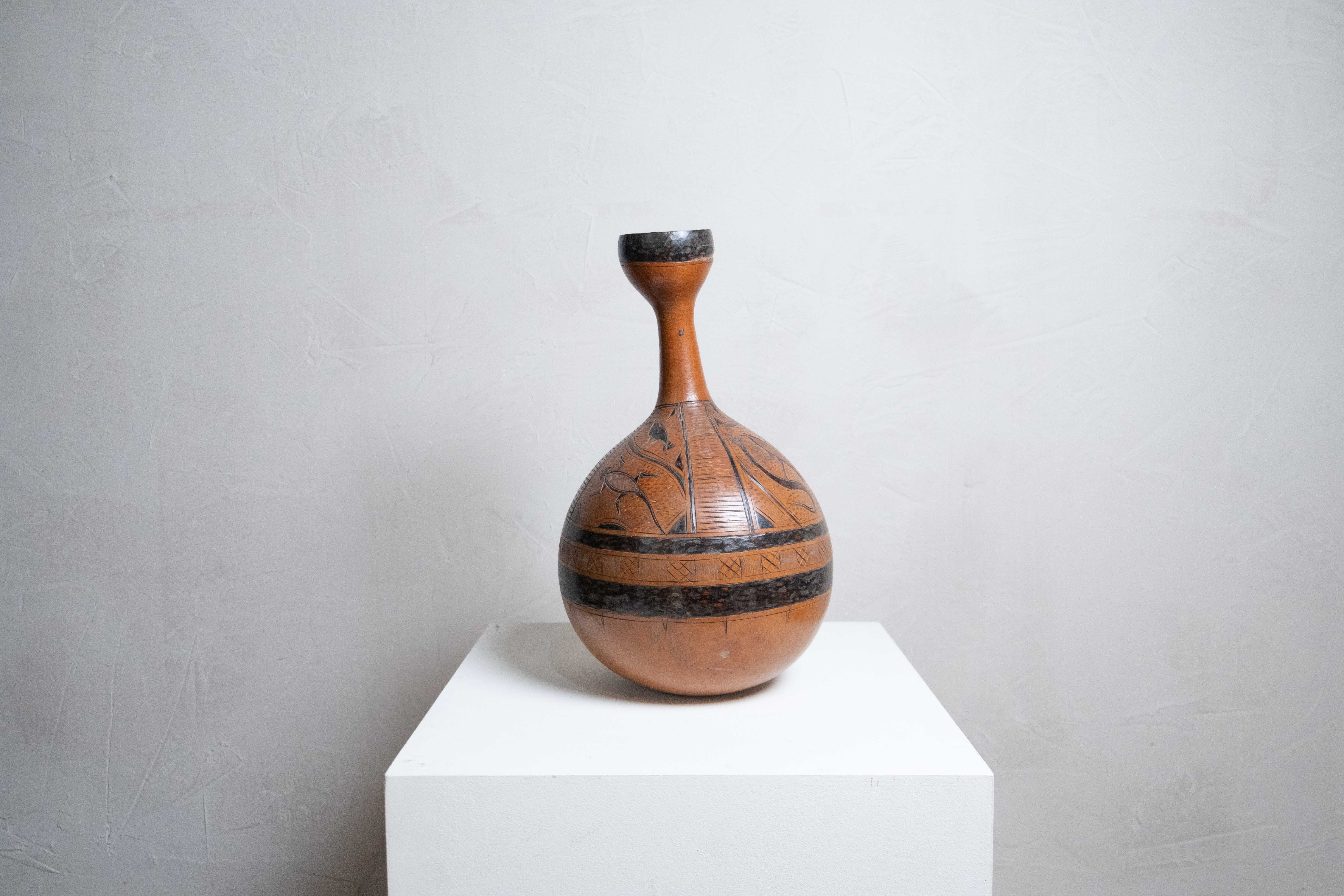 手工雕刻葫蘆壺｜肯亞