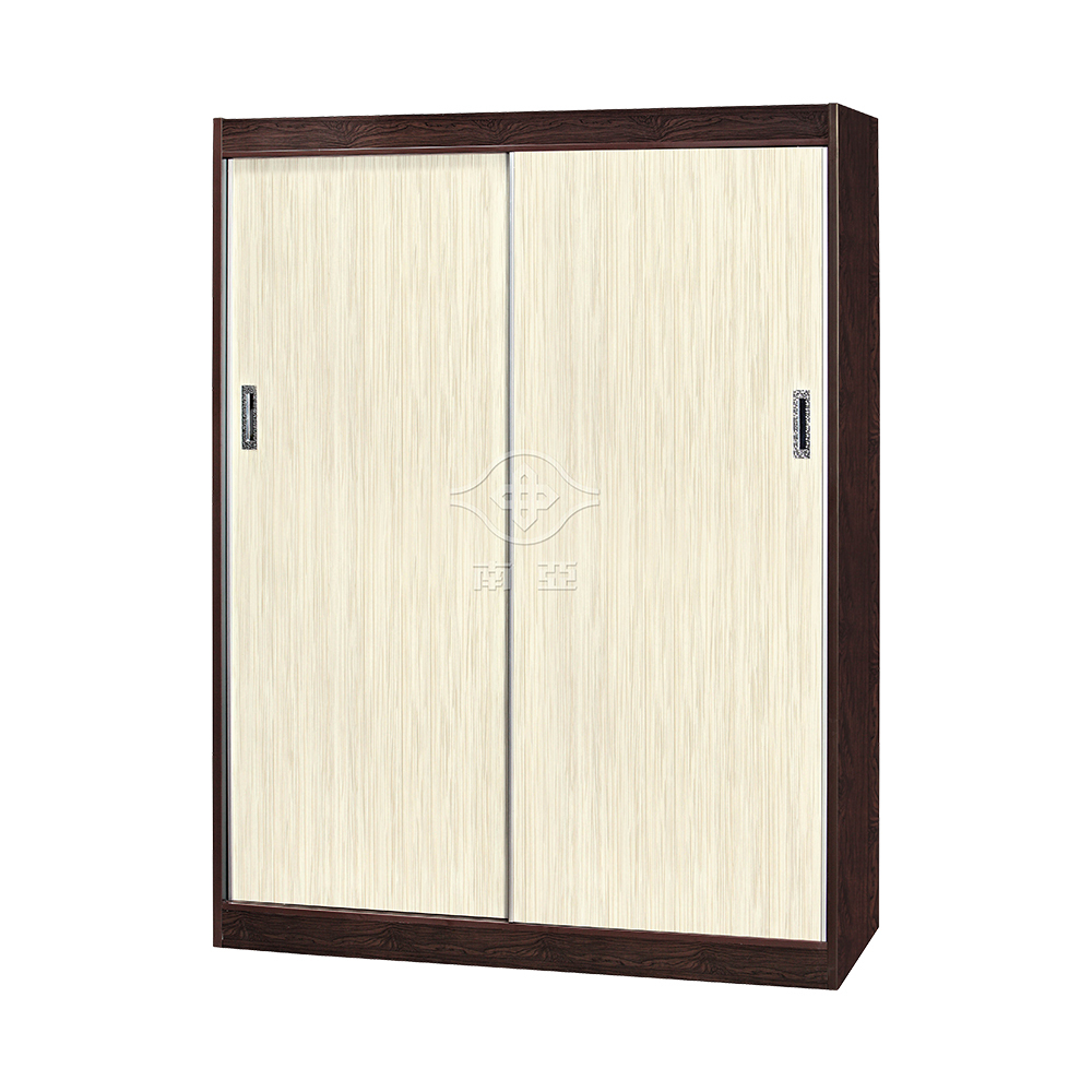 南亞塑鋼-萊爾5.2尺二推/拉門塑鋼衣櫃