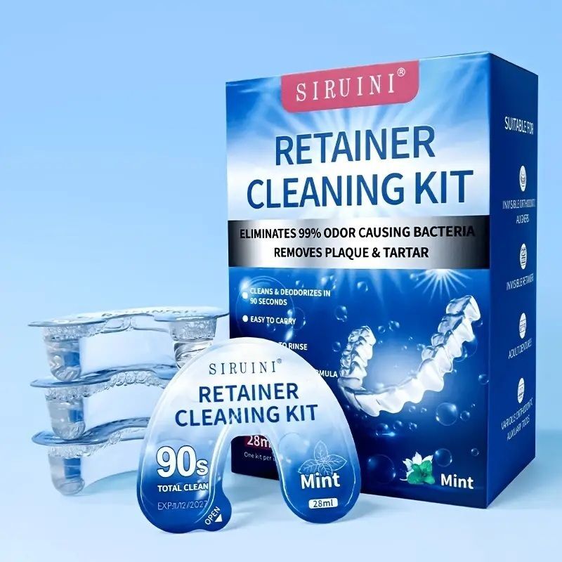 SIRUINI - 牙套清潔套裝 28ml × 10 kit (平行進口)