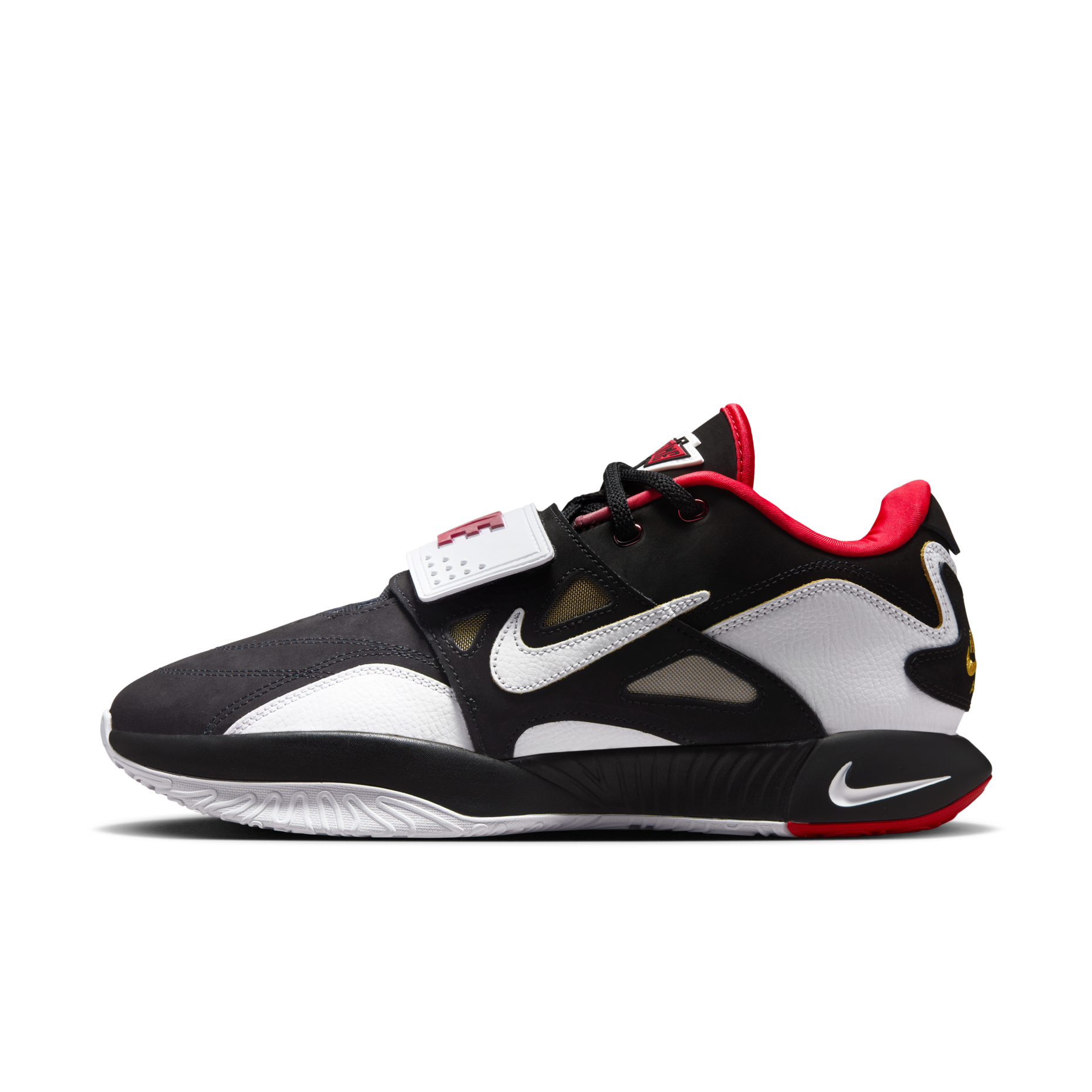 男鞋 NIKE LEBRON 21 PRIME 93 EP 黑白紅 復古 魔鬼氈 實戰 籃球鞋【HQ3479-001】