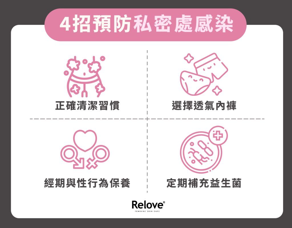 4招預防私密處感染