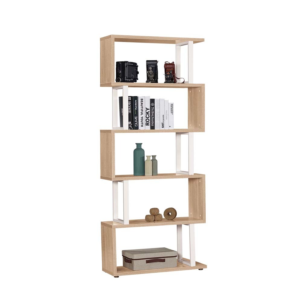 萊瓦2.7尺工業風開放展示櫃/玄關櫃/書櫃/置物收納櫃