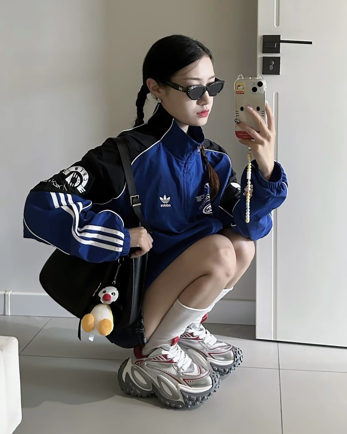 "代購" ADIDAS ORIGINALS 復古 賽車 外套 兩色 JL8406 黑色 JL8408 藍色