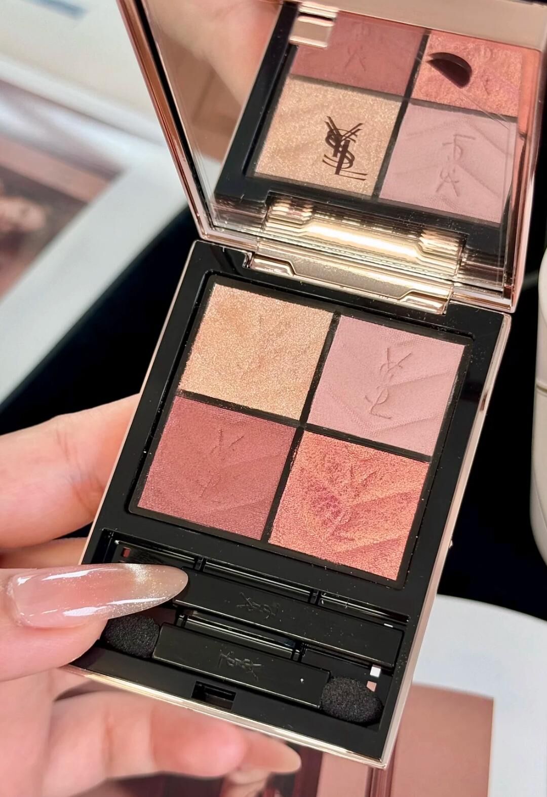 2025 七夕限量版高訂皮革四色眼影盒