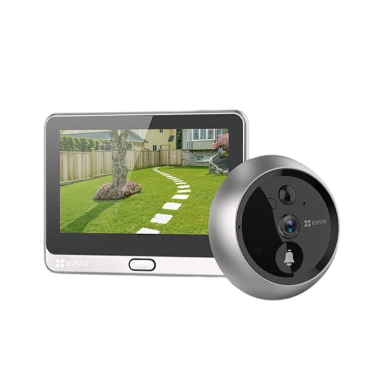 EZVIZ 螢石 DP2-2K 升級版觸控面板智能貓眼攝像頭 + 門鈴