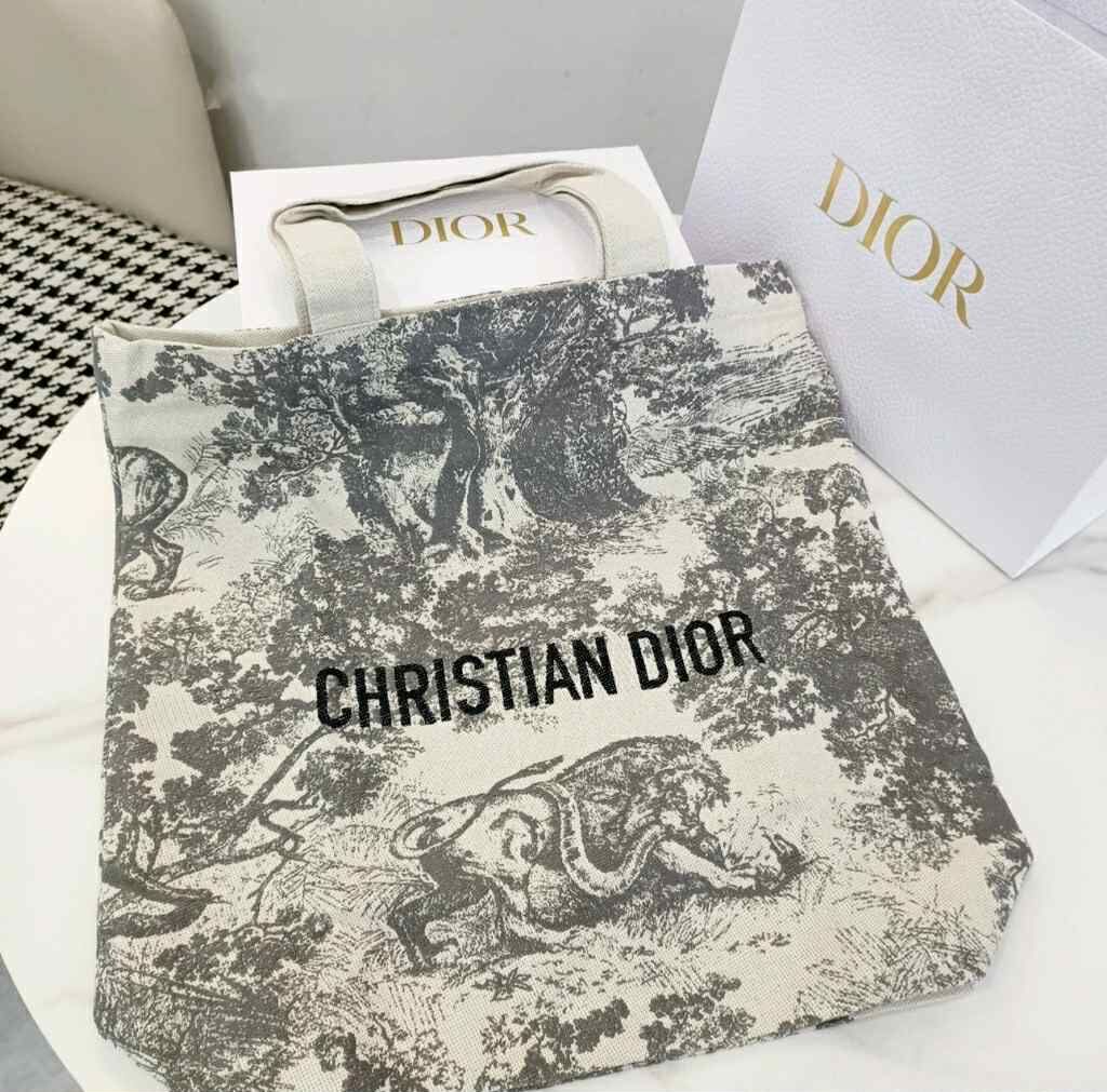 DIOR美妝官網限定 帆布包
