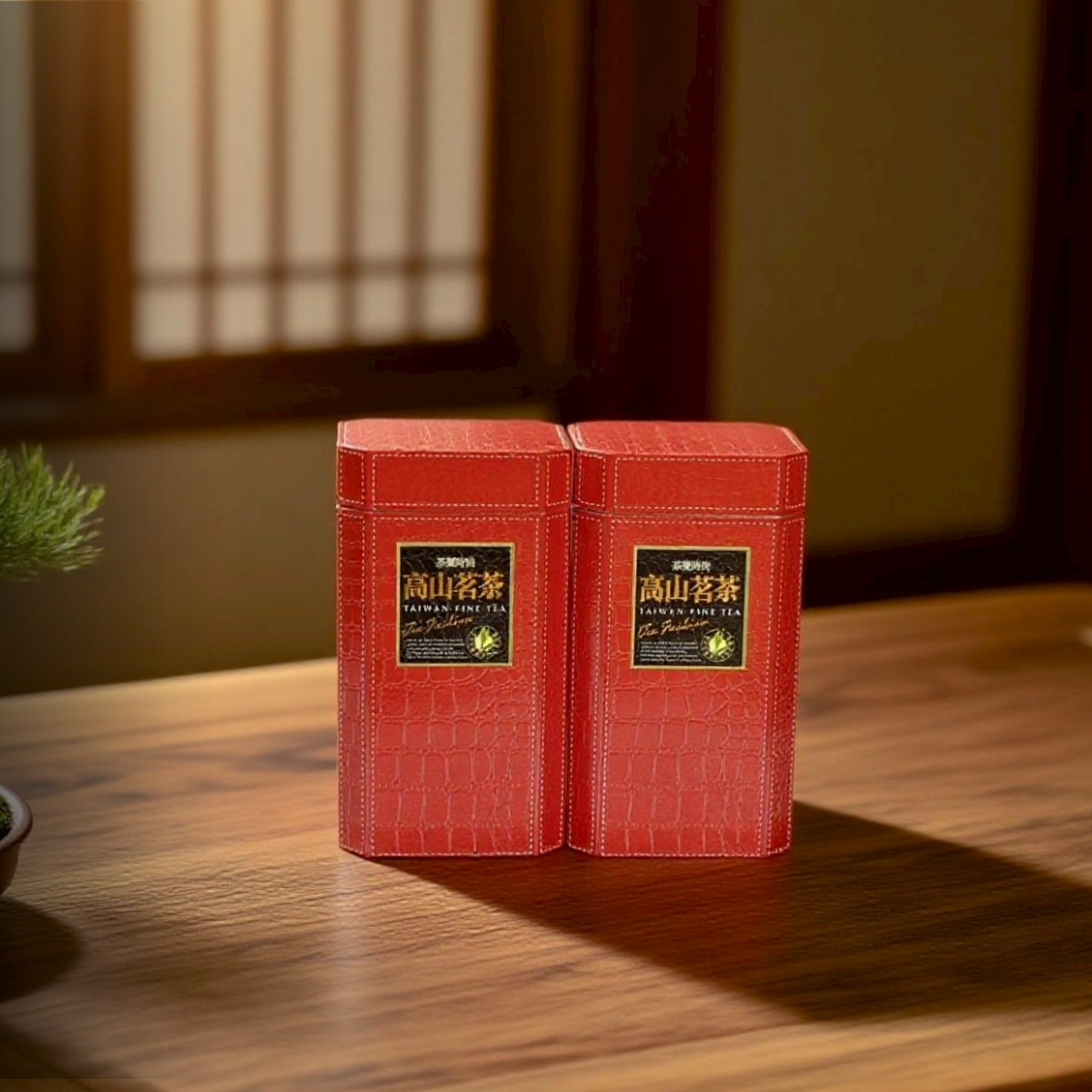臺灣紅烏龍禮盒－焙火雙韻琥珀茶