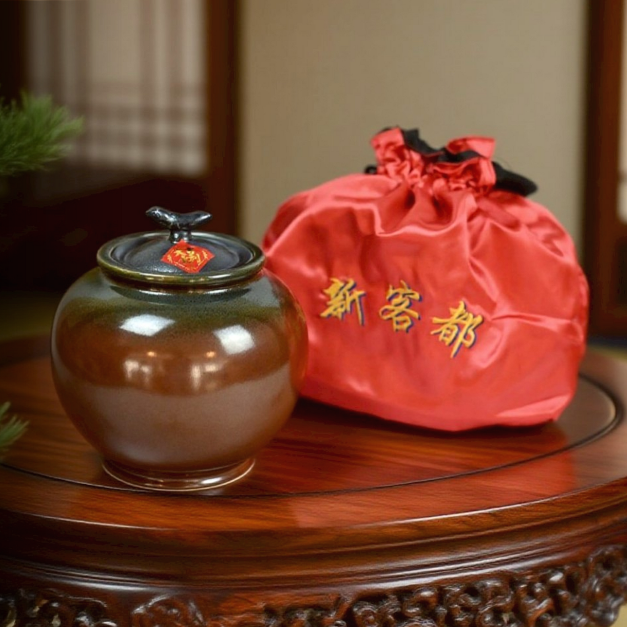 甕裝紅烏龍－君翰倉茶罐