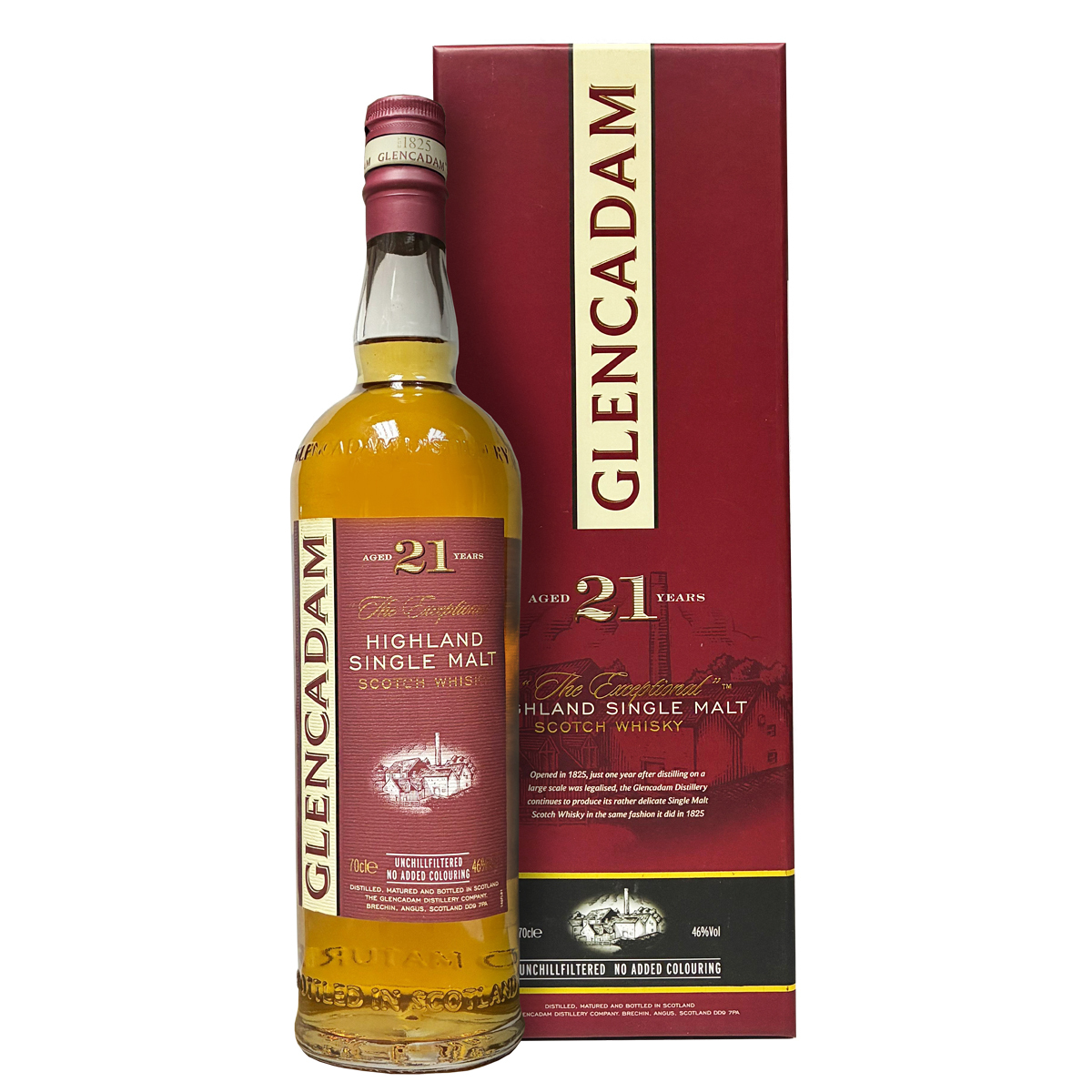 Glencadam The Exceptional 21 Years Old 46%