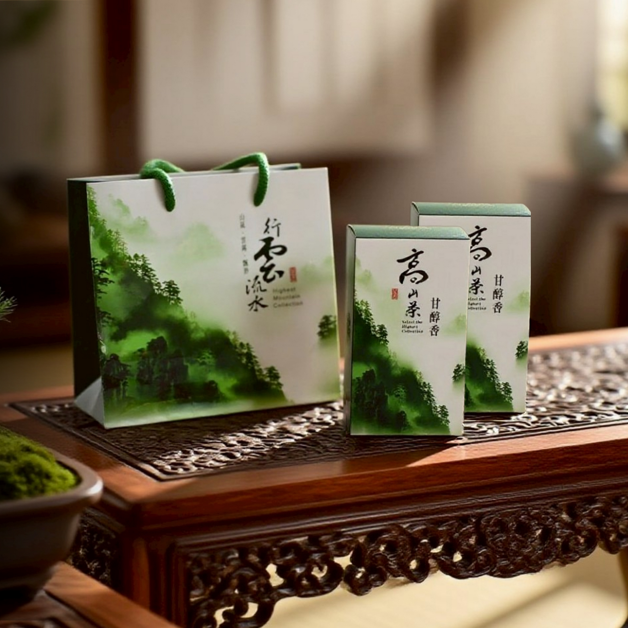 玉山烏龍茶－行雲流水禮盒