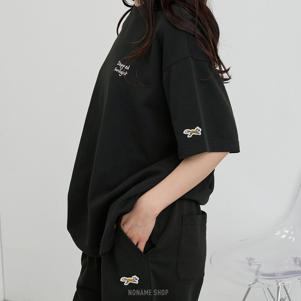 PENNEYS 日本限定 THE FOX 狐狸 刺繡 套裝 短袖+短褲 四色 (男款)