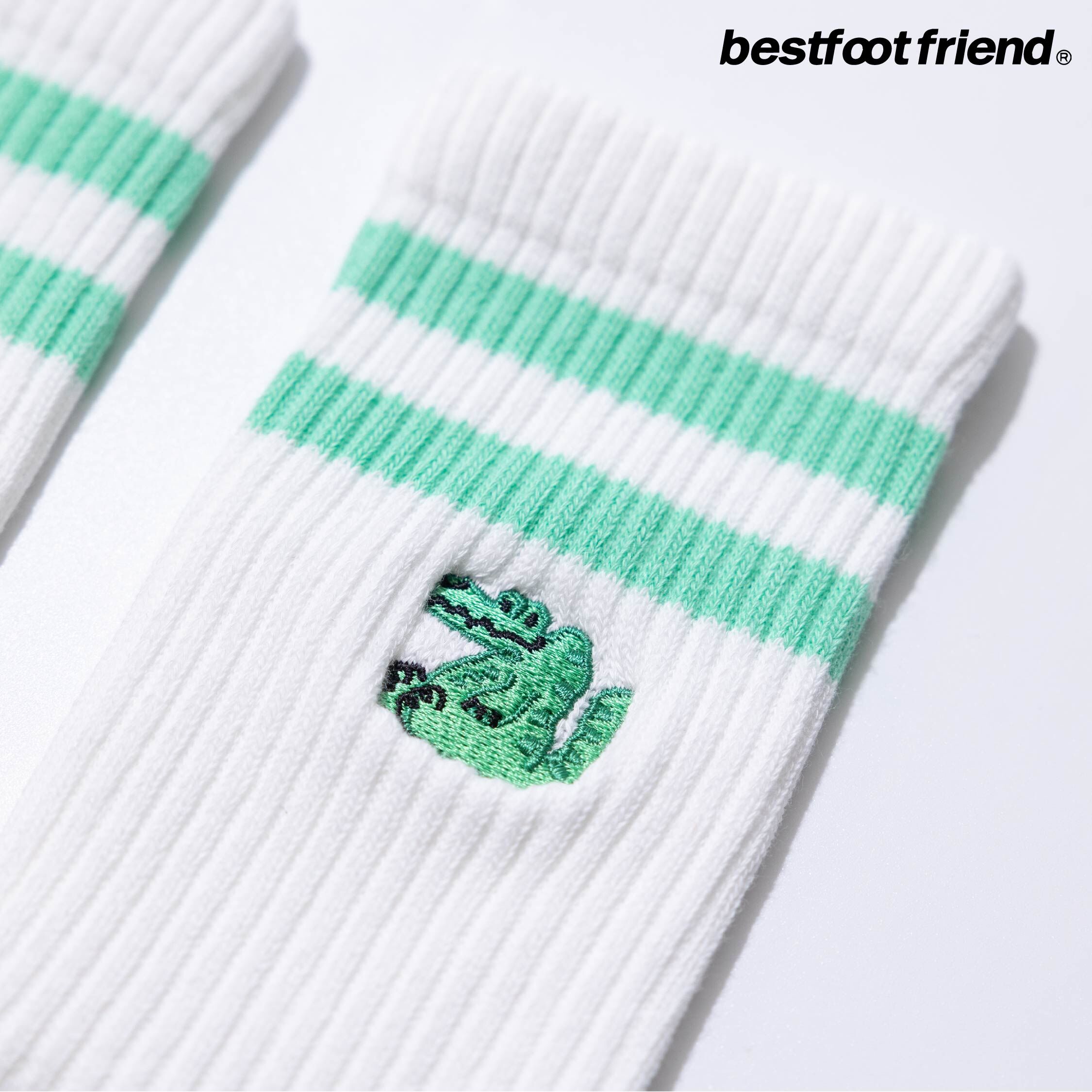 Best Foot Friend Alligator Socks